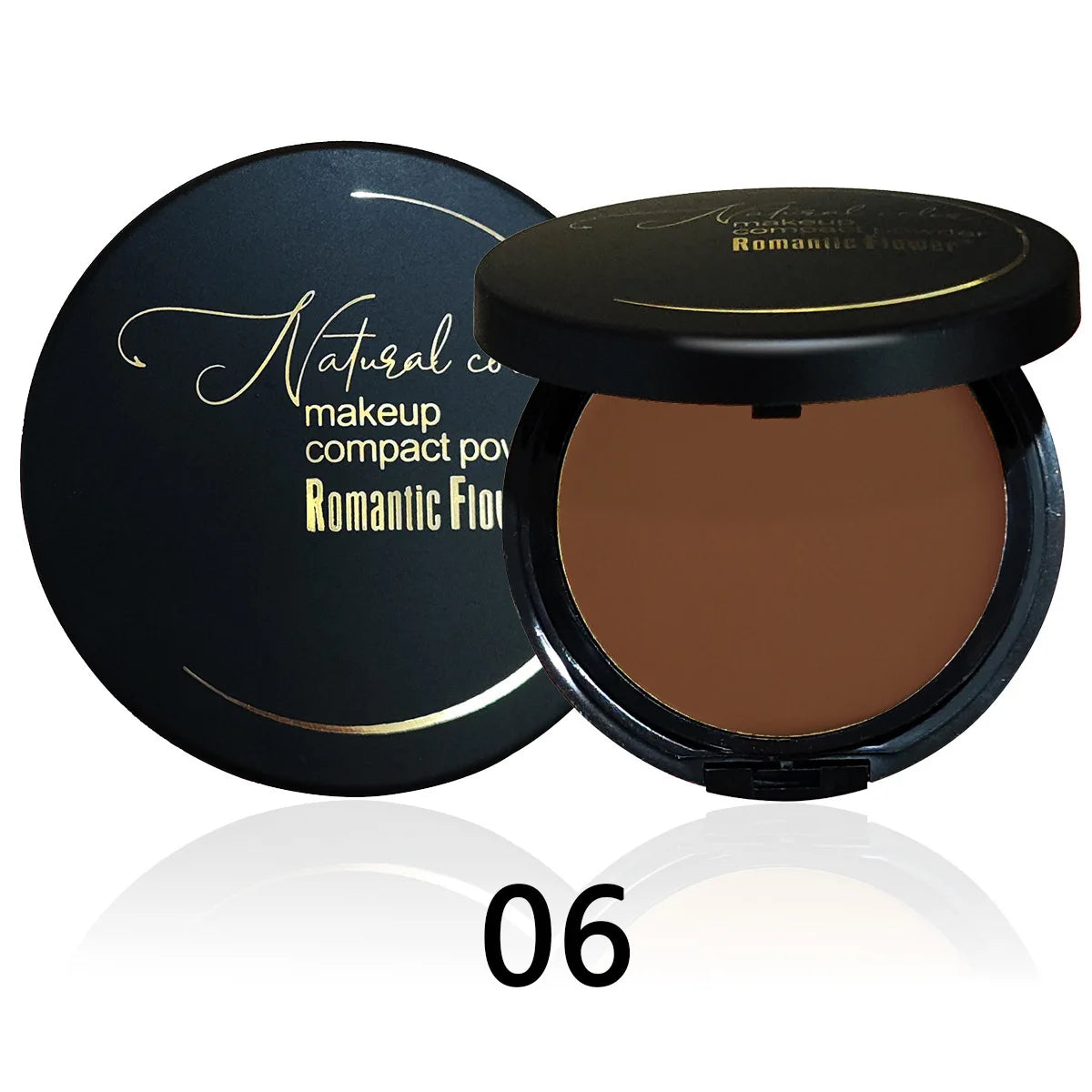 Dark Bronzing Face Powder – Oil Control Contour Foundation✨