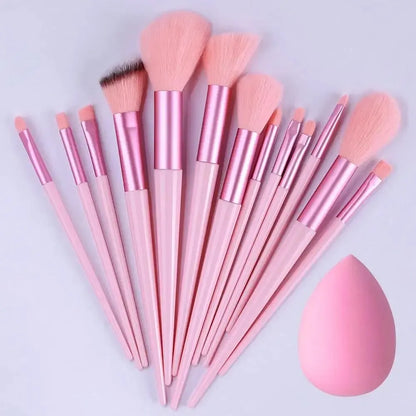 Professional Makeup Brush – Set – Soft Fluffy Foundation, Powder, Eyeshadow &amp; Kabuki Blending Brushes✨