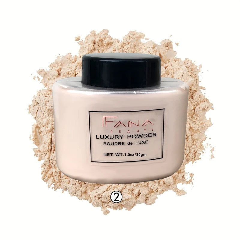 4-Color Luxury Banana – Setting Powder – Waterproof Long-Lasting Oil-Control Face Powder✨