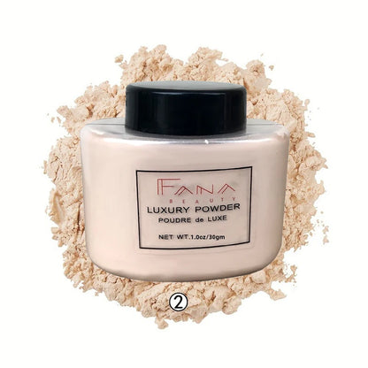 4-Color Luxury Banana – Setting Powder – Waterproof Long-Lasting Oil-Control Face Powder✨
