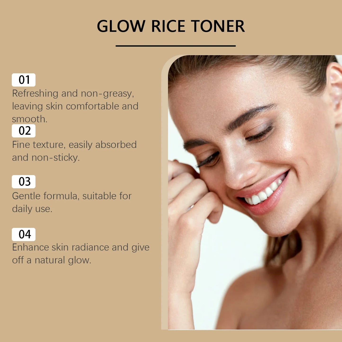 Glow Rice Toner – – Hydrating, Balancing & Pore-Refining Care✨