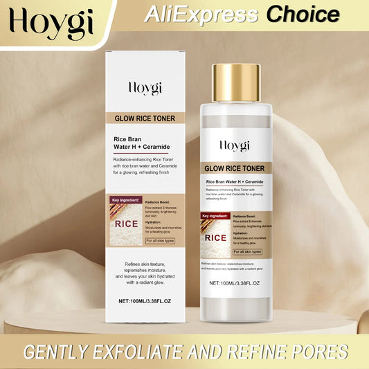 Hoygi Glow Rice Toner – Gentle Exfoliating & Hydrating Toner✨