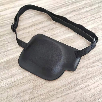 Black Single Eyepatch – Blindfold Adjustable Eye Mask 🖤😴
