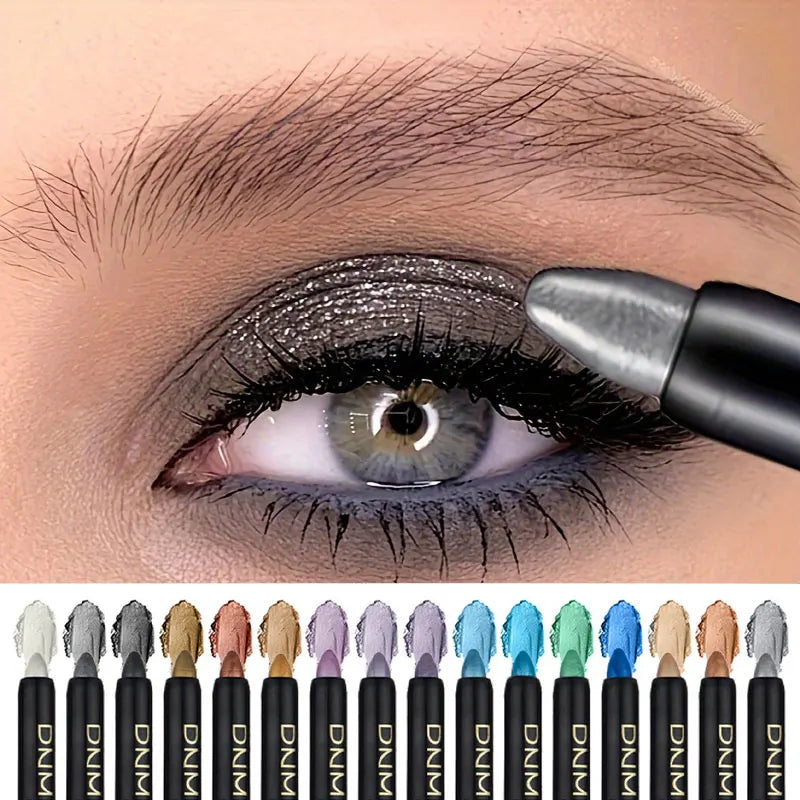 16-Color Pearlescent Glitter – Eyeliner Set – Waterproof Long-Lasting Smudge-Proof Liquid Eye Makeup✨