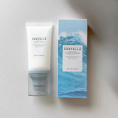 Hyalu-Cica Moisture Cream & SPF50+ Water-Fit Sun Serum – Korean Skincare