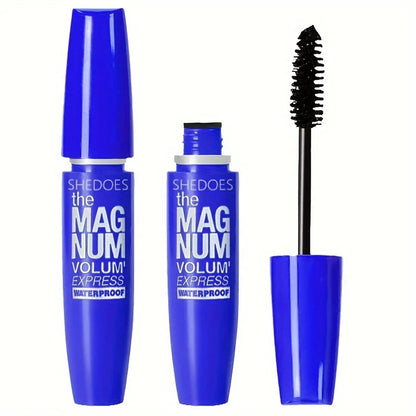 Black Fiber Mascara – Waterproof Volumizing, Lengthening & Curling✨