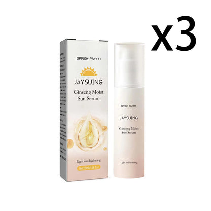 Ginseng Moisturizing Sunscreen – Spf 50 – Antioxidant Uv Protection Cream✨