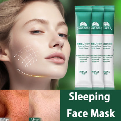 Centella Collagen Sleeping Mask – Korean Firming & Moisturizing Care✨