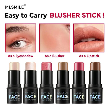 Multi-Function Contour & Highlighter Stick – Cream Bronzer, Blush &amp; Brightening Concealer Makeup Pen✨