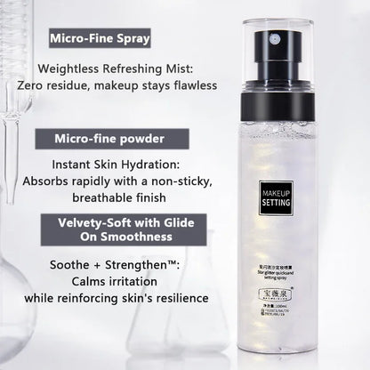 Makeup Setting Spray – – Waterproof, Oil Control, Long-Lasting Fixer (100Ml)✨