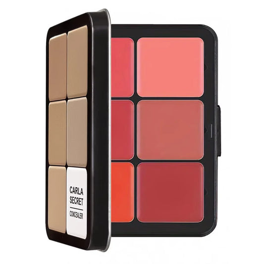 12-Color All-in-One Makeup Palette – Concealer, Blush, Contour & Highlight Cream Face Palette✨