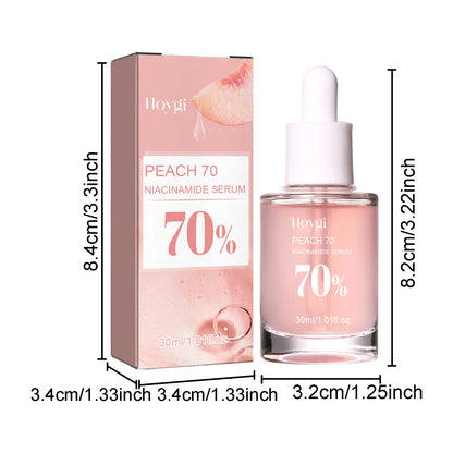 Peach 70% Niacinamide Serum – Brightening, Pore Care & Hydration