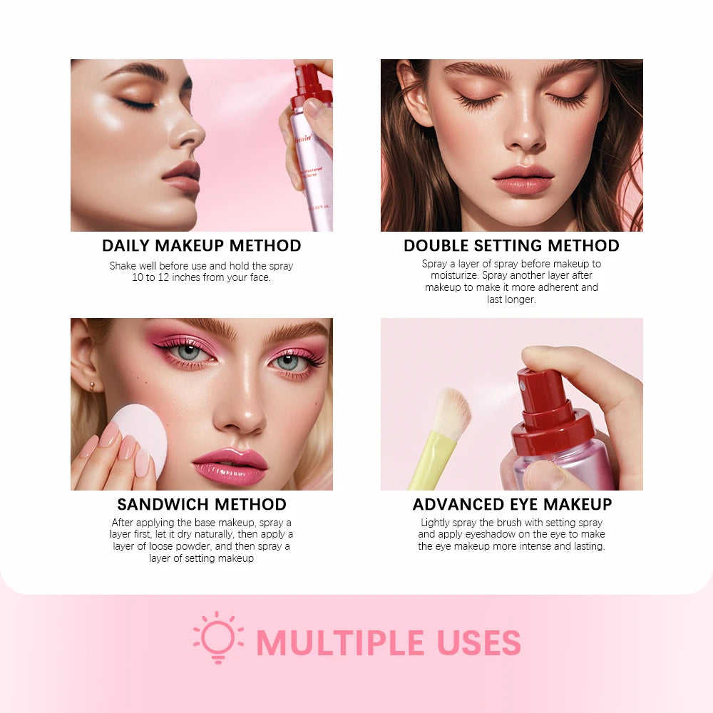 Mattifying Setting Spray – – Waterproof Oil Control Makeup Fixer✨