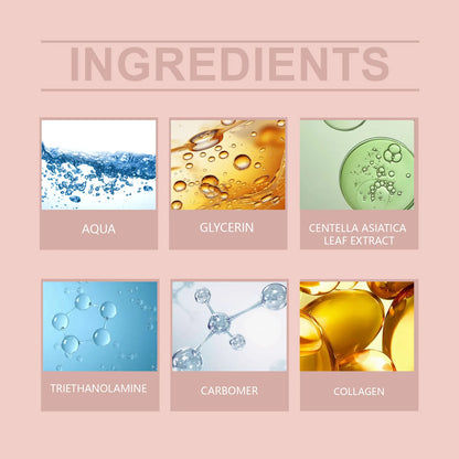 Ouhoe Collagen Peel-Off Mask with Brush – Firming, Hydrating Care & Anti Wrinkle