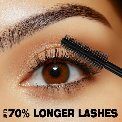 QIC 3D Fiber Mascara – Waterproof Volumizing & Lengthening Lash Mascara✨
