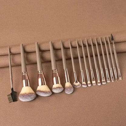 Professional Makeup Brush – Set – Soft Fluffy Foundation, Powder, Eyeshadow &amp; Kabuki Blending Brushes✨