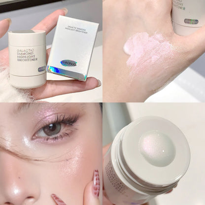 Pearlescent Liquid Highlighter – – Diamond Glow Body & Face Shimmer✨