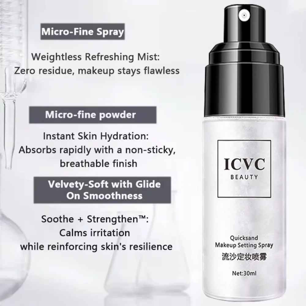 Makeup Setting Spray – – Waterproof, Oil Control, Long-Lasting Fixer (30Ml)✨