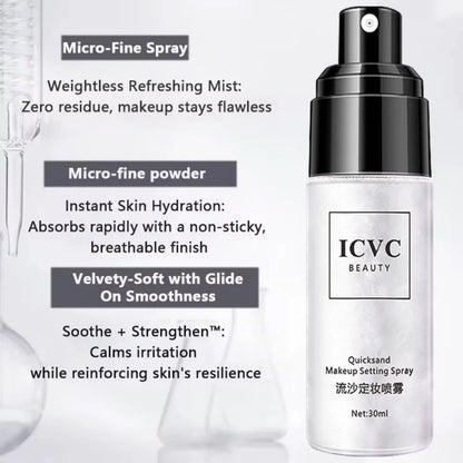 Makeup Setting Spray – – Waterproof, Oil Control, Long-Lasting Fixer (30Ml)✨