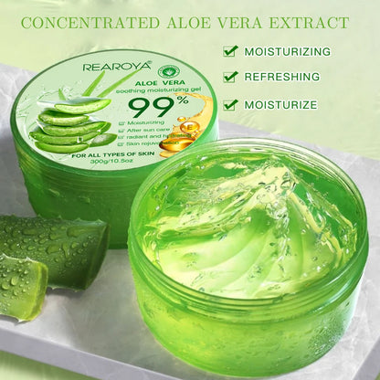 Aloe Vera (99%) – Soothing Gel Cream✨