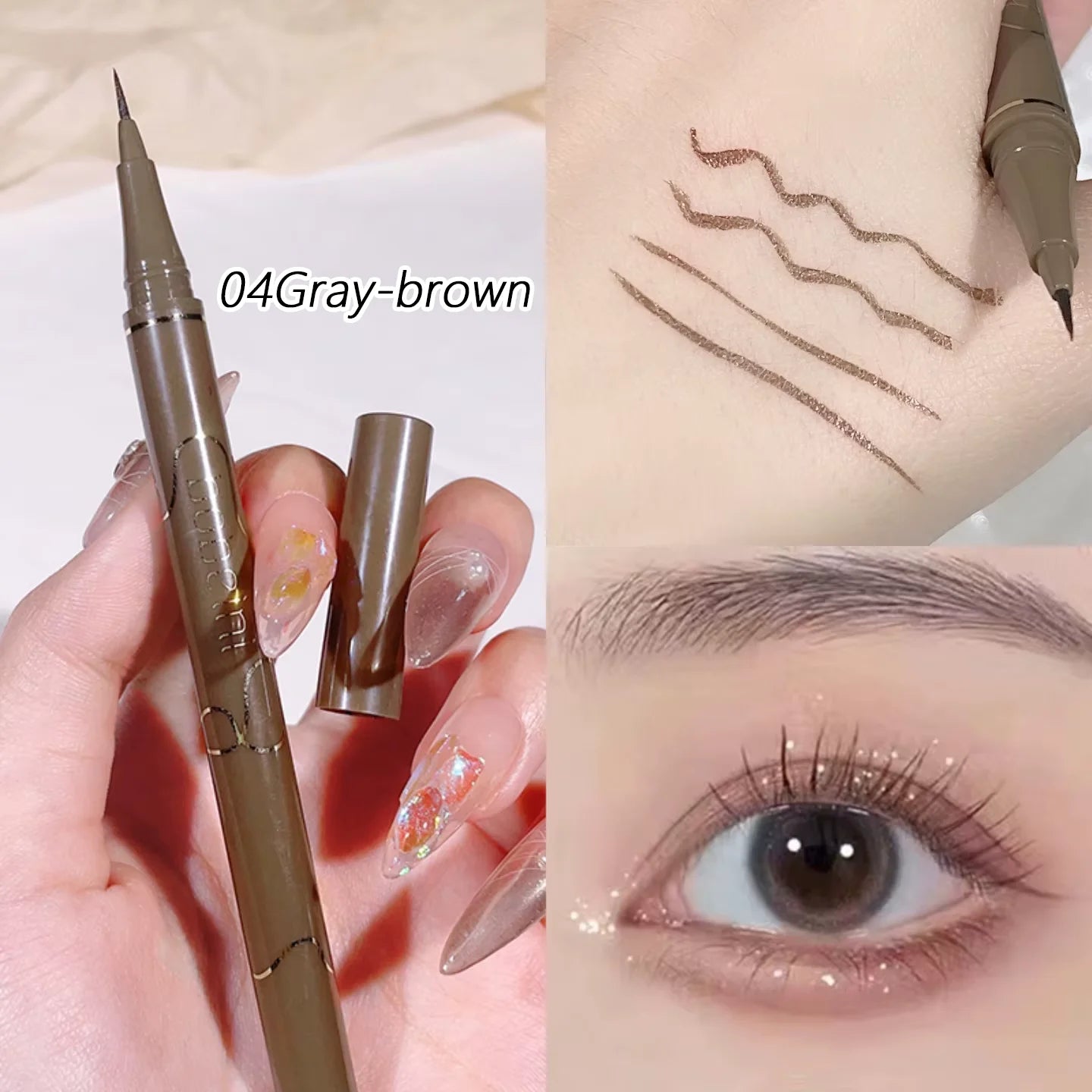 Slim Gel Eyeliner – Pen – Waterproof, Smudge-Proof, High-Pigment✨