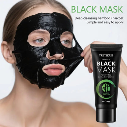 Bamboo Charcoal Blackhead – Peel-Off Mask🖤✨