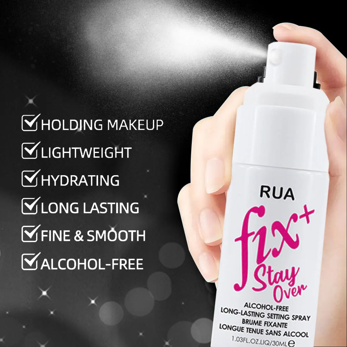 Mattifying Waterproof Setting – Spray – Waterproof Oil Control Makeup Fixer✨