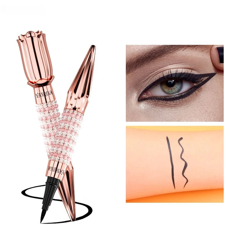 Yanqina Precision Liquid – Eyeliner – Waterproof, Quick-Dry, Long-Lasting Black✨