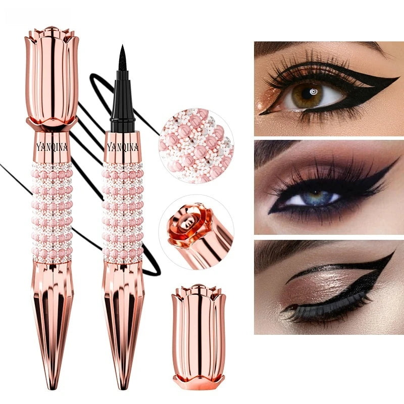 Yanqina Precision Liquid – Eyeliner – Waterproof, Quick-Dry, Long-Lasting Black✨