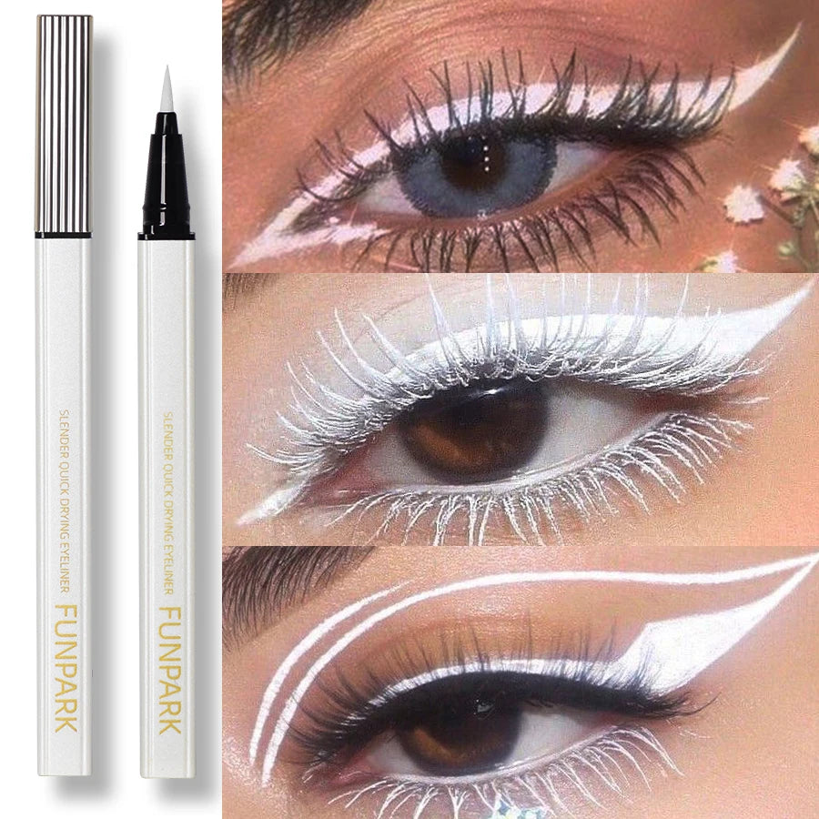 White Matte Liquid – Eyeliner – Waterproof, Long-Lasting Precision Pen✨