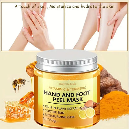 Vitamin C & Turmeric Hand & Foot Wax Mask ✨🤍