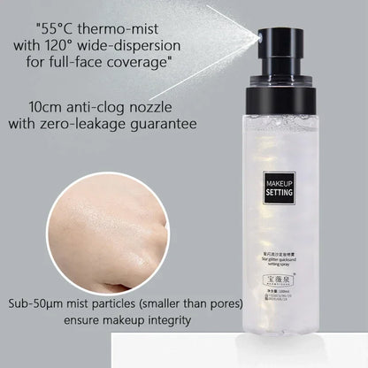 Makeup Setting Spray – – Waterproof, Oil Control, Long-Lasting Fixer (100Ml)✨