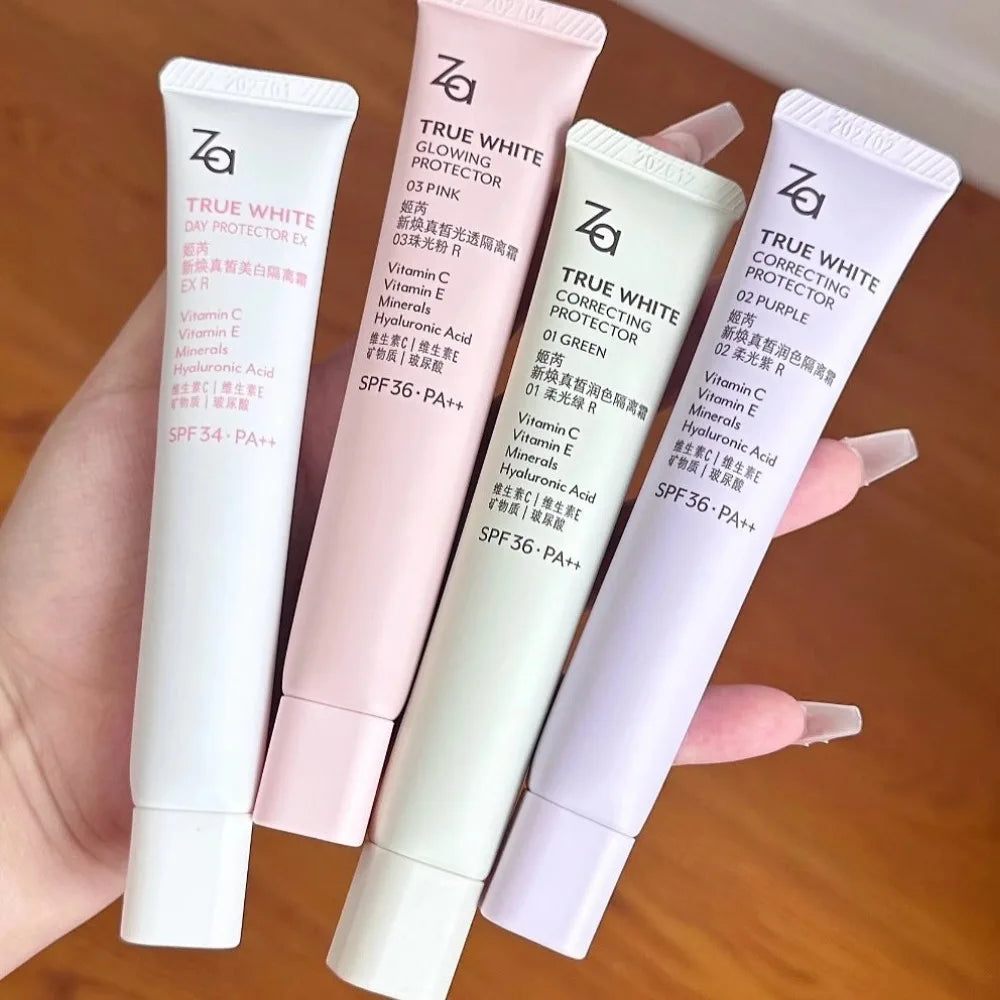 Za True White Glowing Protector SPF 36 Pa++ – Vitamin C / Minerals / Hyaluronic Acid