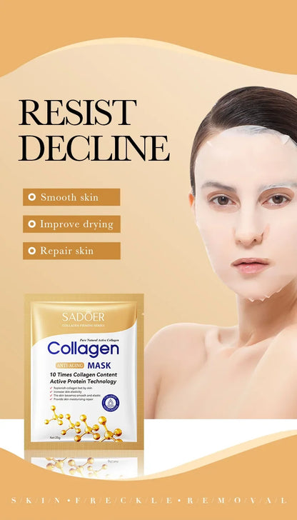 Sadoer - Collagen Face Mask (10Pcs)✨