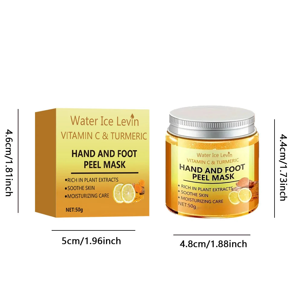Vitamin C & Turmeric Hand & Foot Wax Mask ✨🤍
