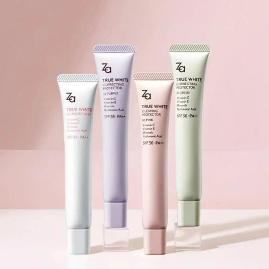 Za True White Glowing Protector SPF 36 Pa++ – Vitamin C / Minerals / Hyaluronic Acid