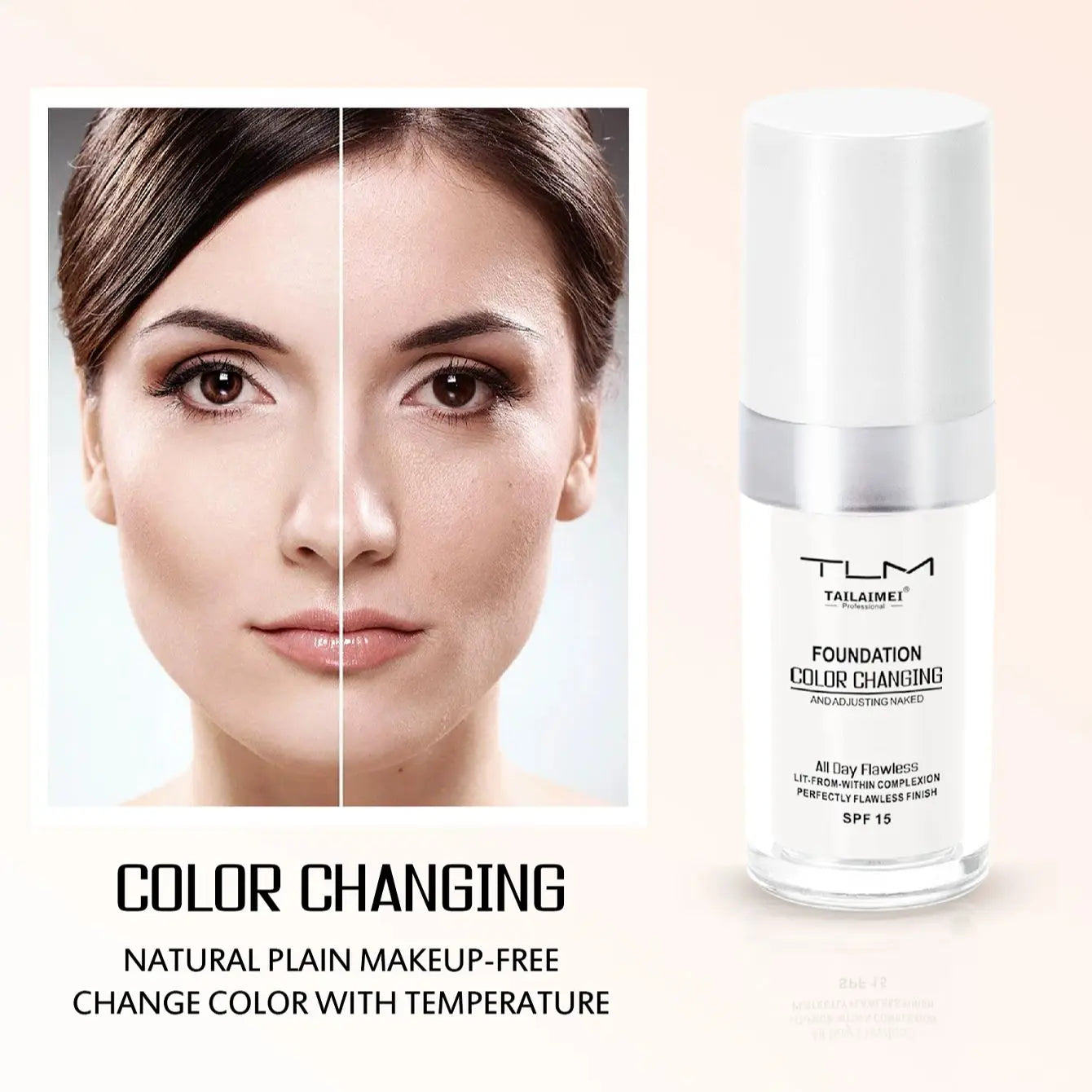 Magic Color-Changing Foundation (30Ml) ✨