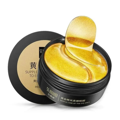 Golden Collagen Crystal – Seaweed Eye Masks (60pcs)✨👁️