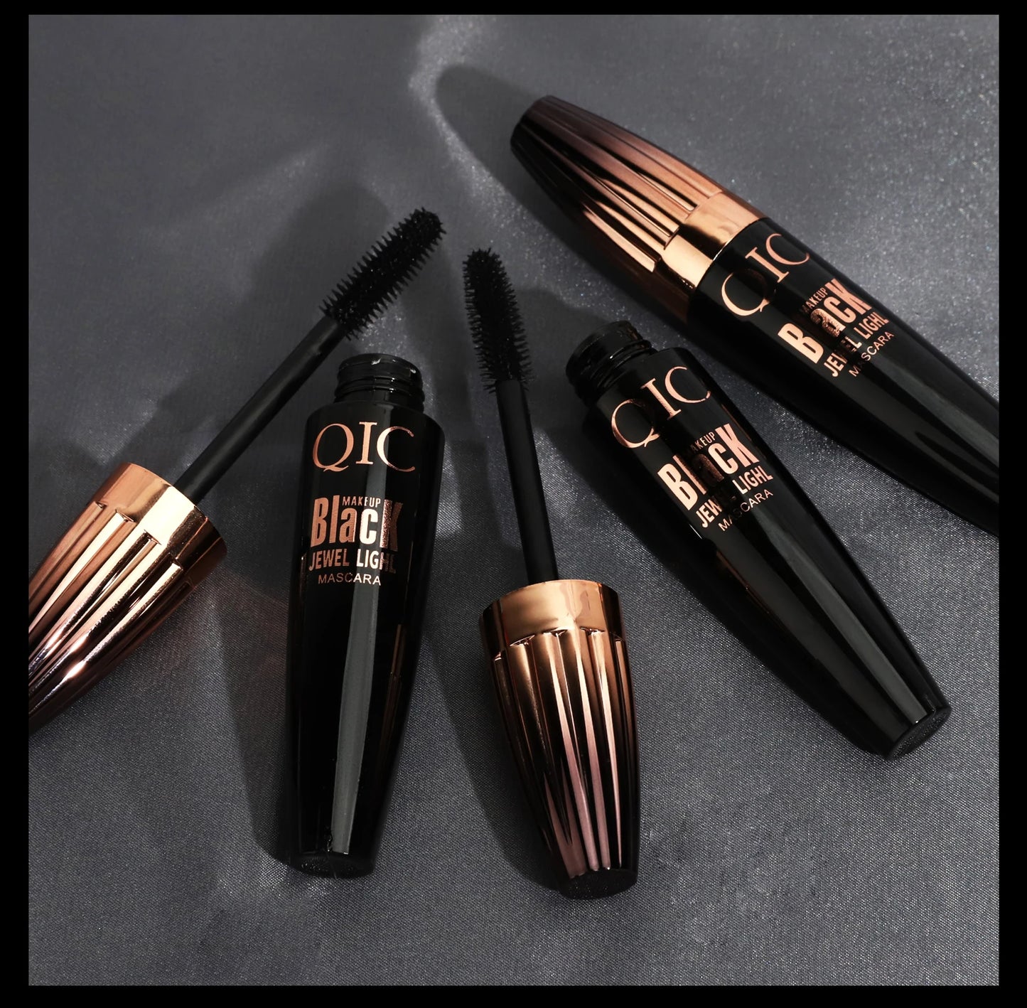 4D Waterproof Lash Mascara – Thickening, Curling & Long-Lasting Volume✨