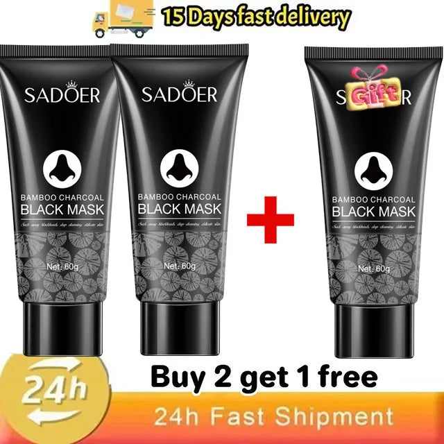 Bamboo Charcoal Blackhead – Remover Mask🖤✨