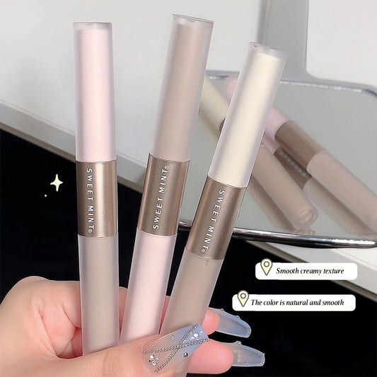 Double-Ended Liquid Contour – & Highlighter Stick – Long-Lasting Natural Face  Sculpting &amp; Brightening Makeup✨