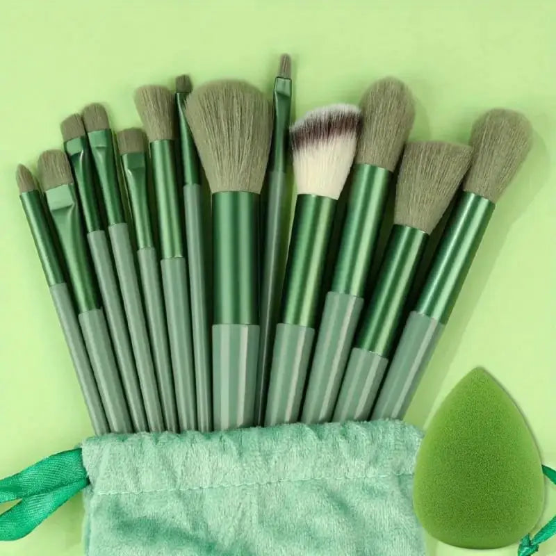 Professional Makeup Brush – Set – Soft Fluffy Foundation, Powder, Eyeshadow &amp; Kabuki Blending Brushes✨