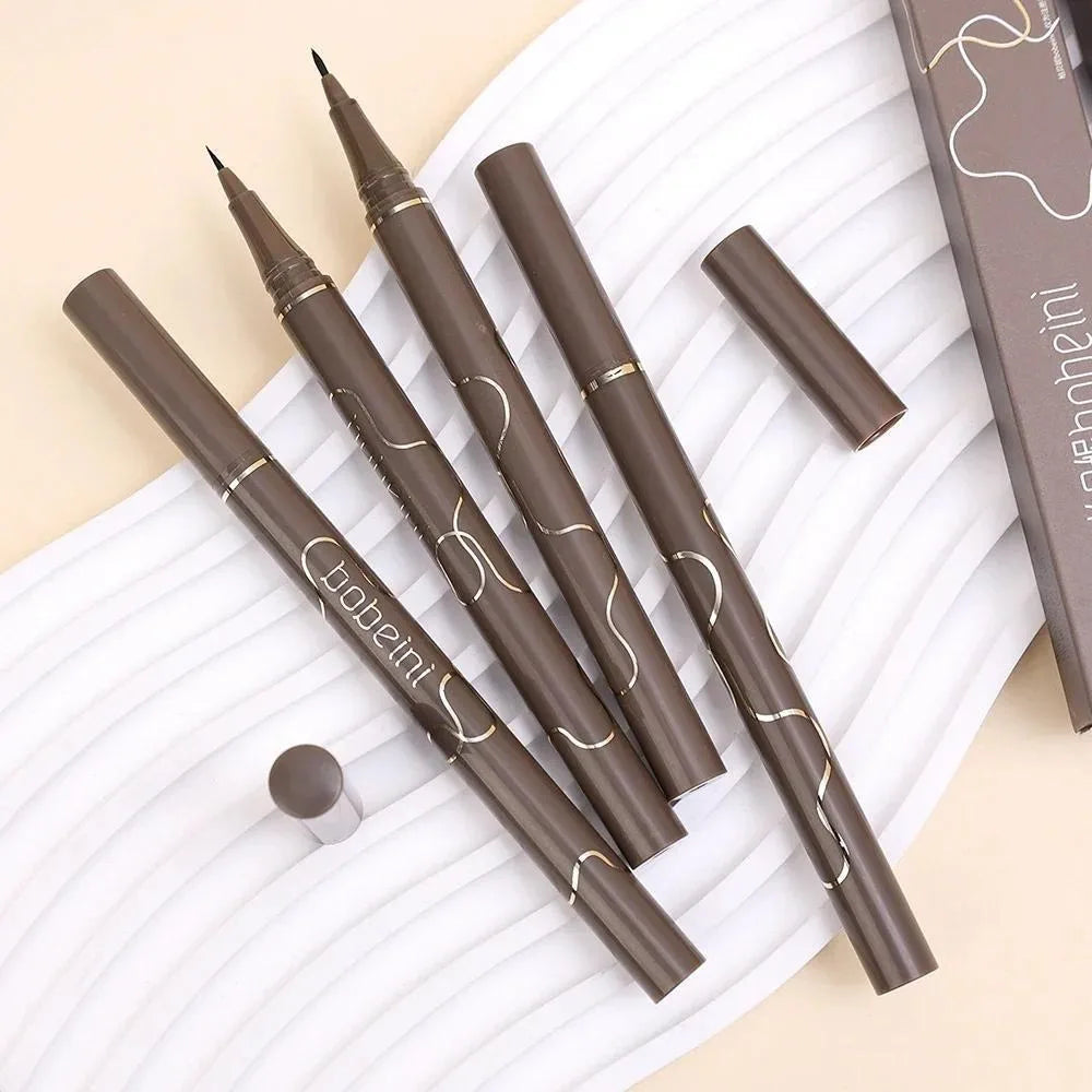 Ultra-Fine Liquid Eyeliner – – Waterproof, Quick-Dry, Matte Black & Brown✨