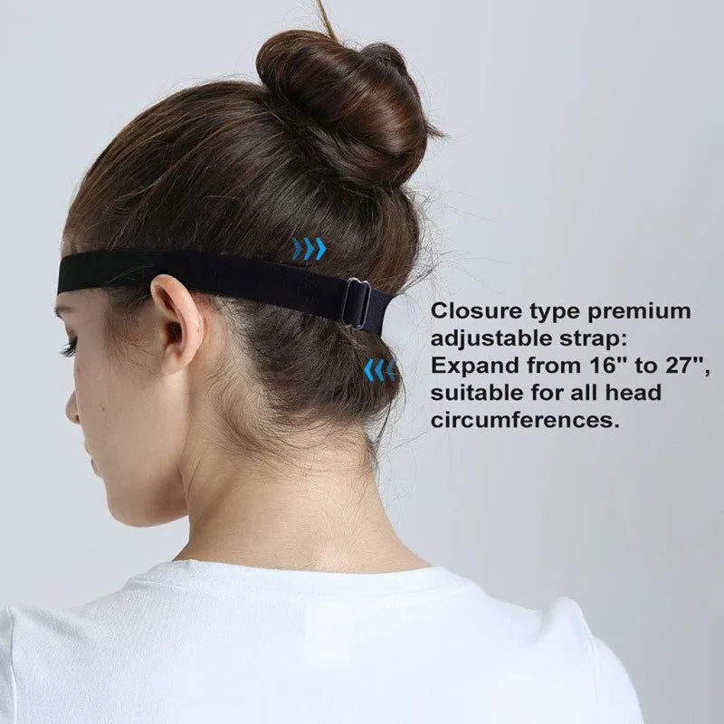 Black Single Eyepatch – Blindfold Adjustable Eye Mask 🖤😴