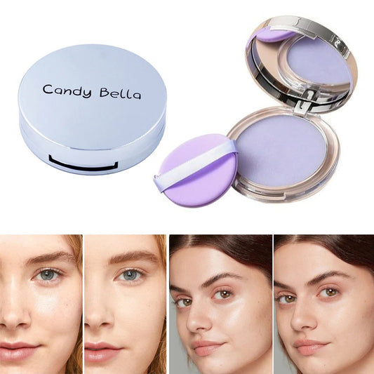 Candy Bella Violet – Cream-To-Powder Contour – Oil-Control Long-Lasting Natural Face Sculpting Powder✨