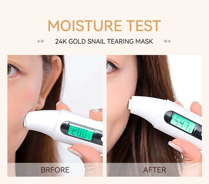 24K Gold Sakura Peel-Off Face Mask – Brightening & Glow Treatment✨