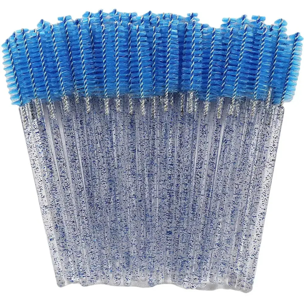 Disposable Eyelash & – Eyebrow Brushes – Crystal Handle Mascara Wands✨