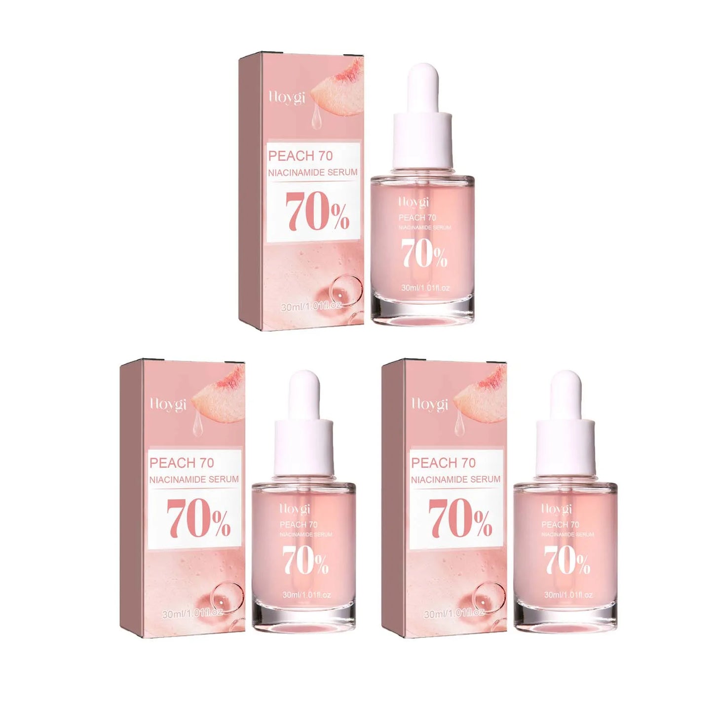 Peach 70% Niacinamide Serum – Brightening, Pore Care & Hydration