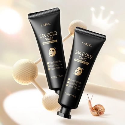 24K Gold Sakura Peel-Off Face Mask – Brightening & Glow Treatment✨
