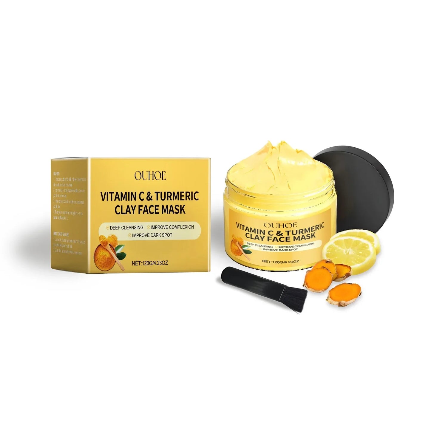 Vitamin C / Turmeric – Clay Mask✨